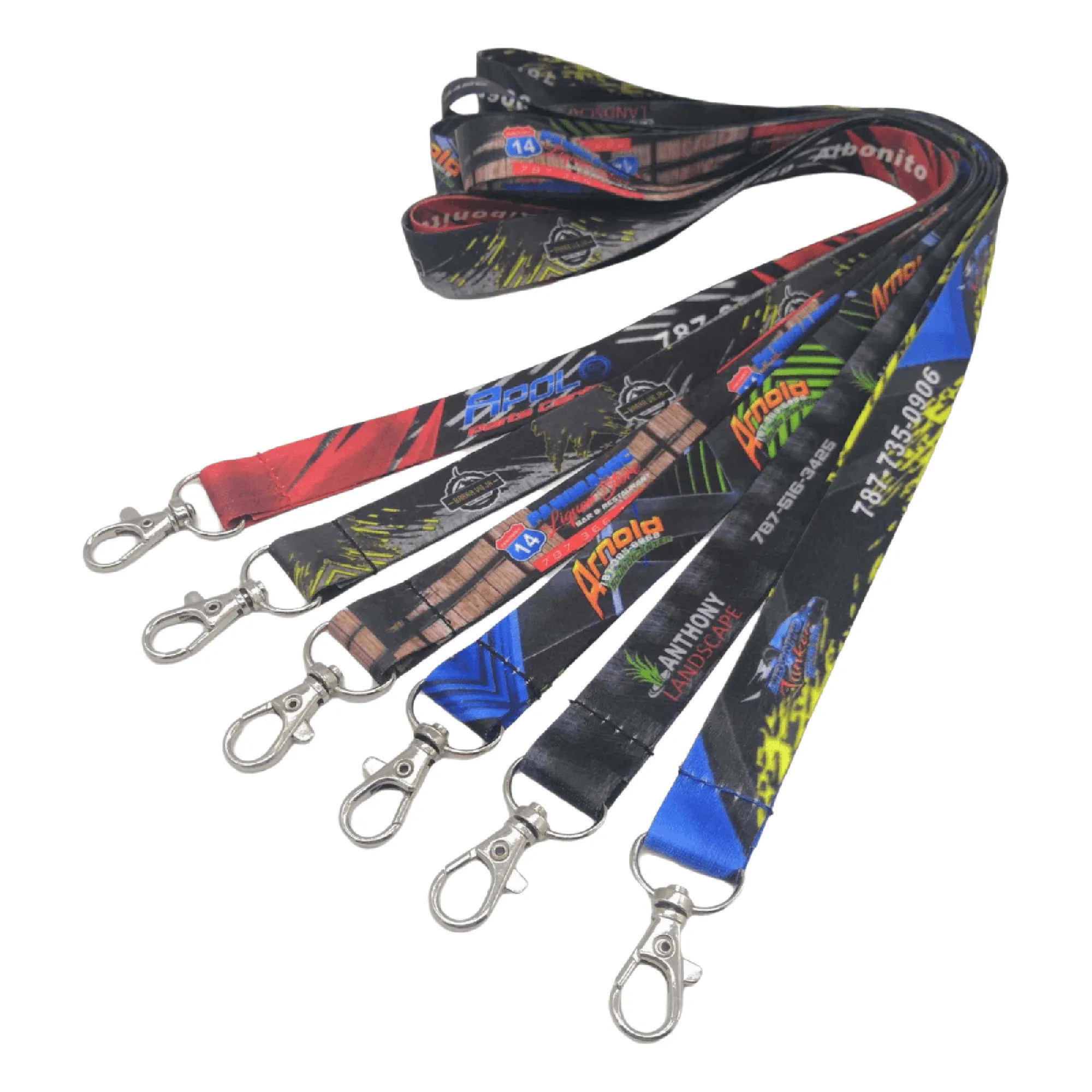 Customizable Polyester Lanyards