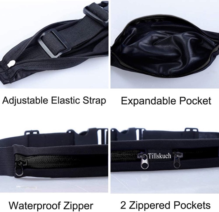Fitness running mobile phone mini belt bag 3