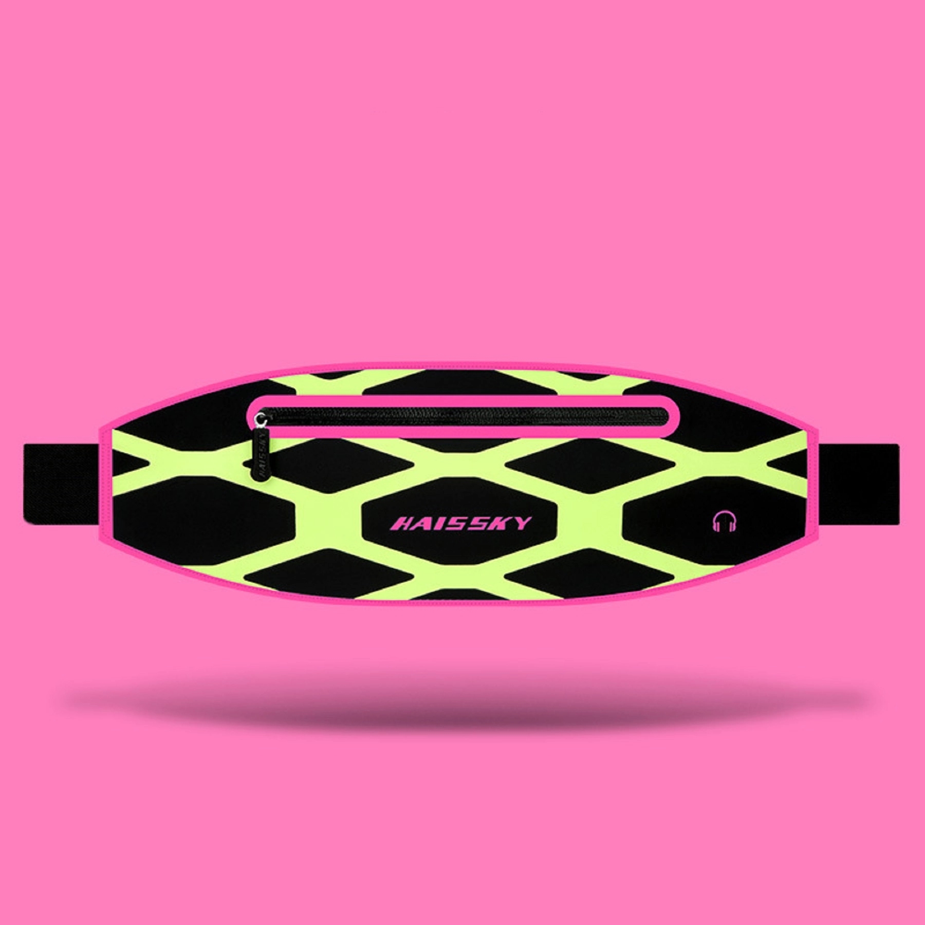 Rhombus Waterproof Adjustable Fitness Waist Bag 4