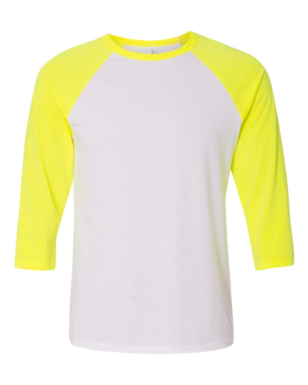 Unisex Three-Quarter Sleeve Baseball Tee - 3200 134