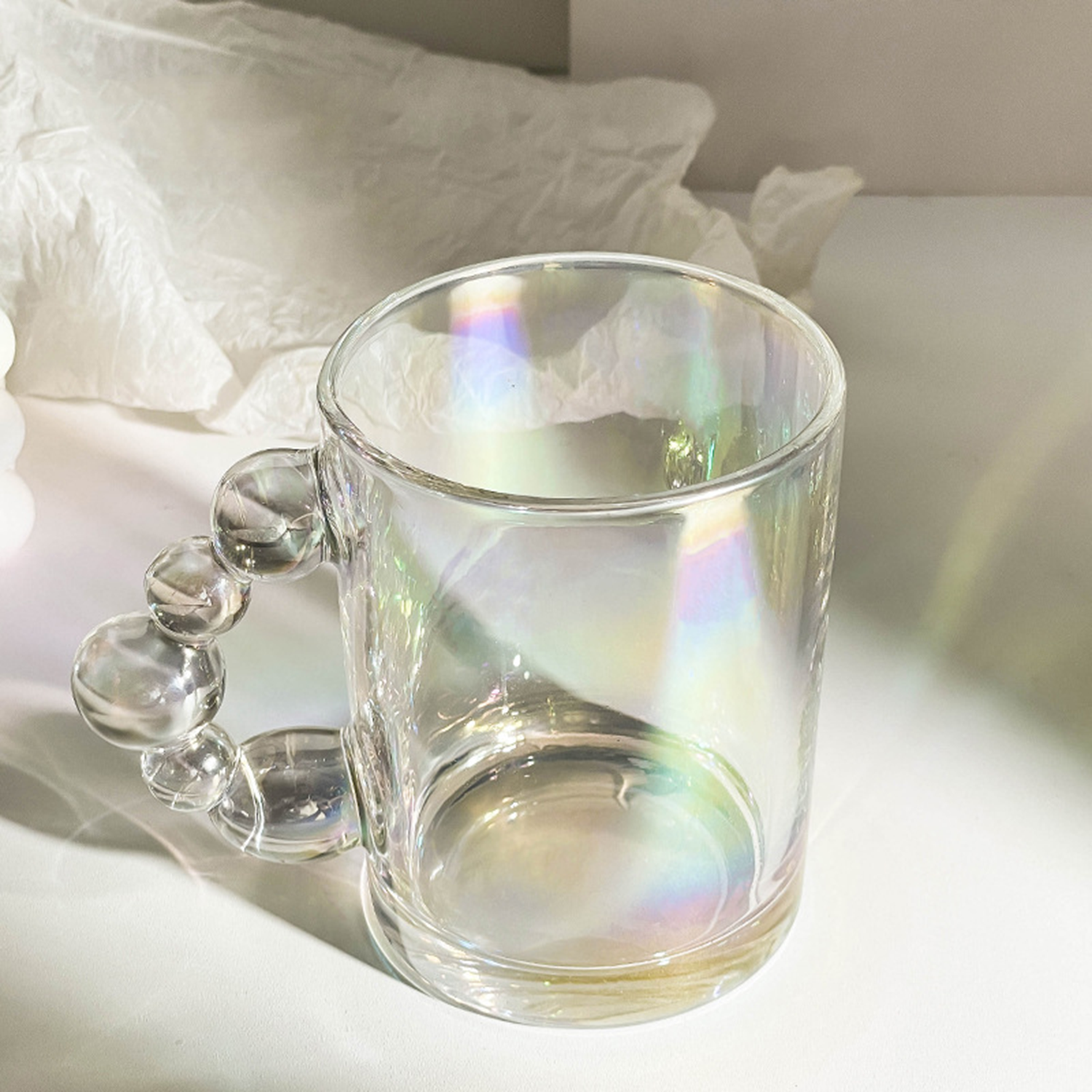Crystal Vintage Glass Tea Cup 6