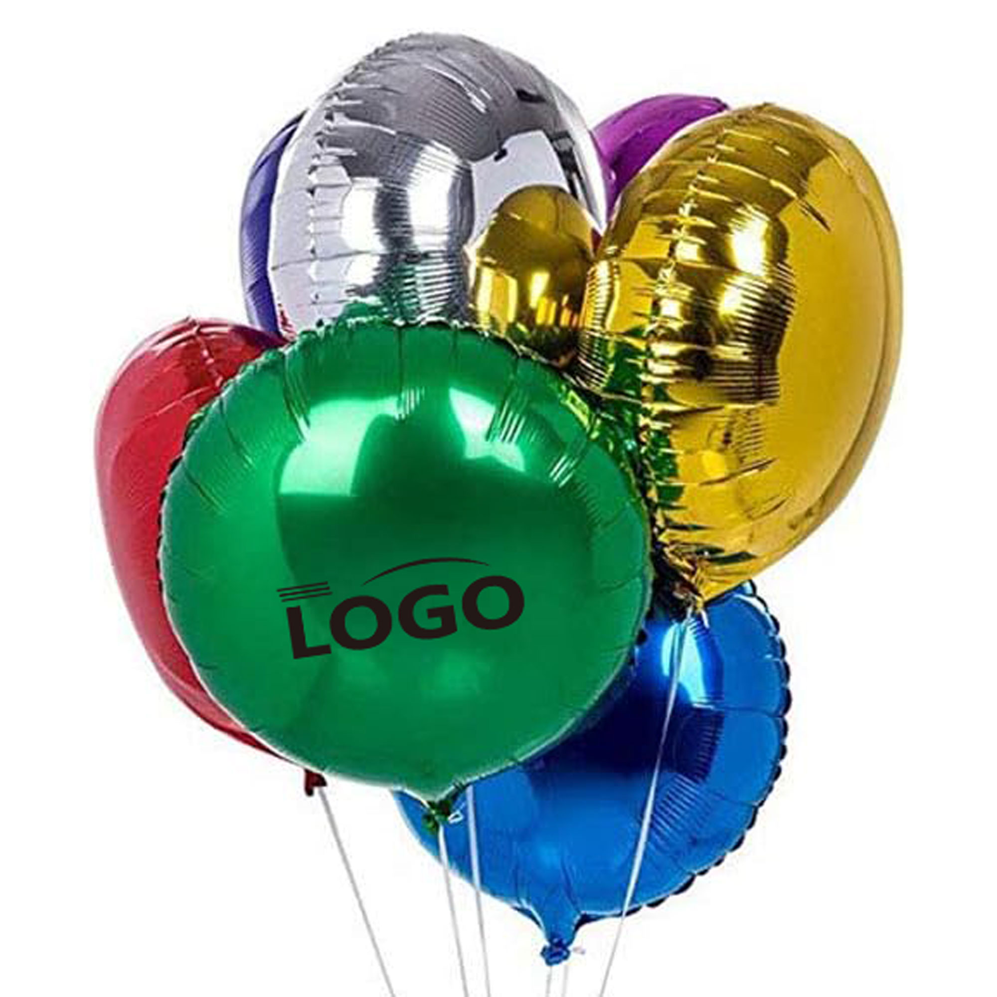 18 Inch Round Shaped Foil Balloon 2