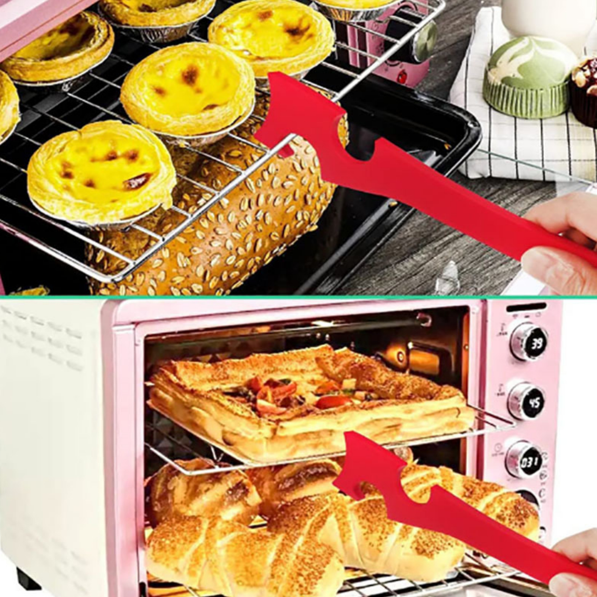 Silicone Oven Rack Push 1