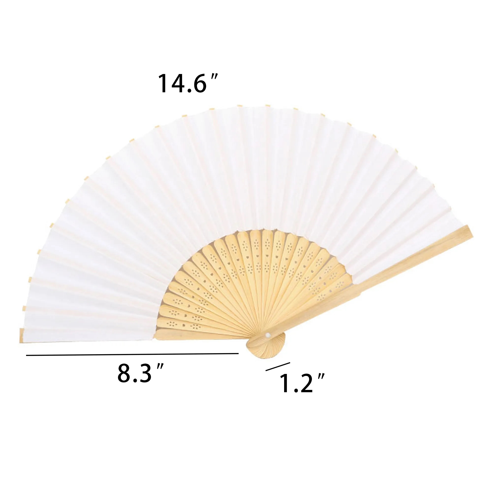 Customizable Handmade Folding Fan 3