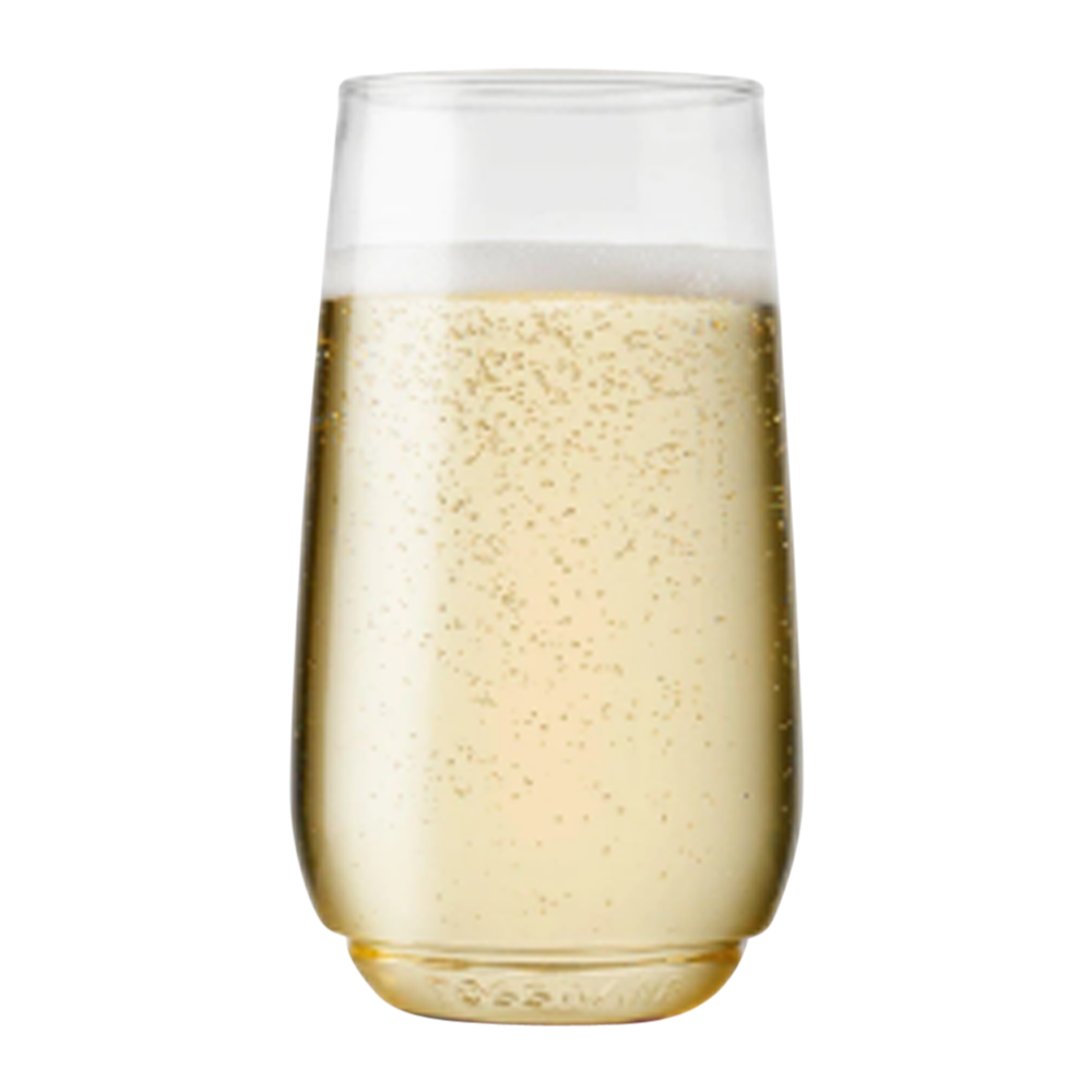 6oz Plastic Stemless Champagne Flute 5