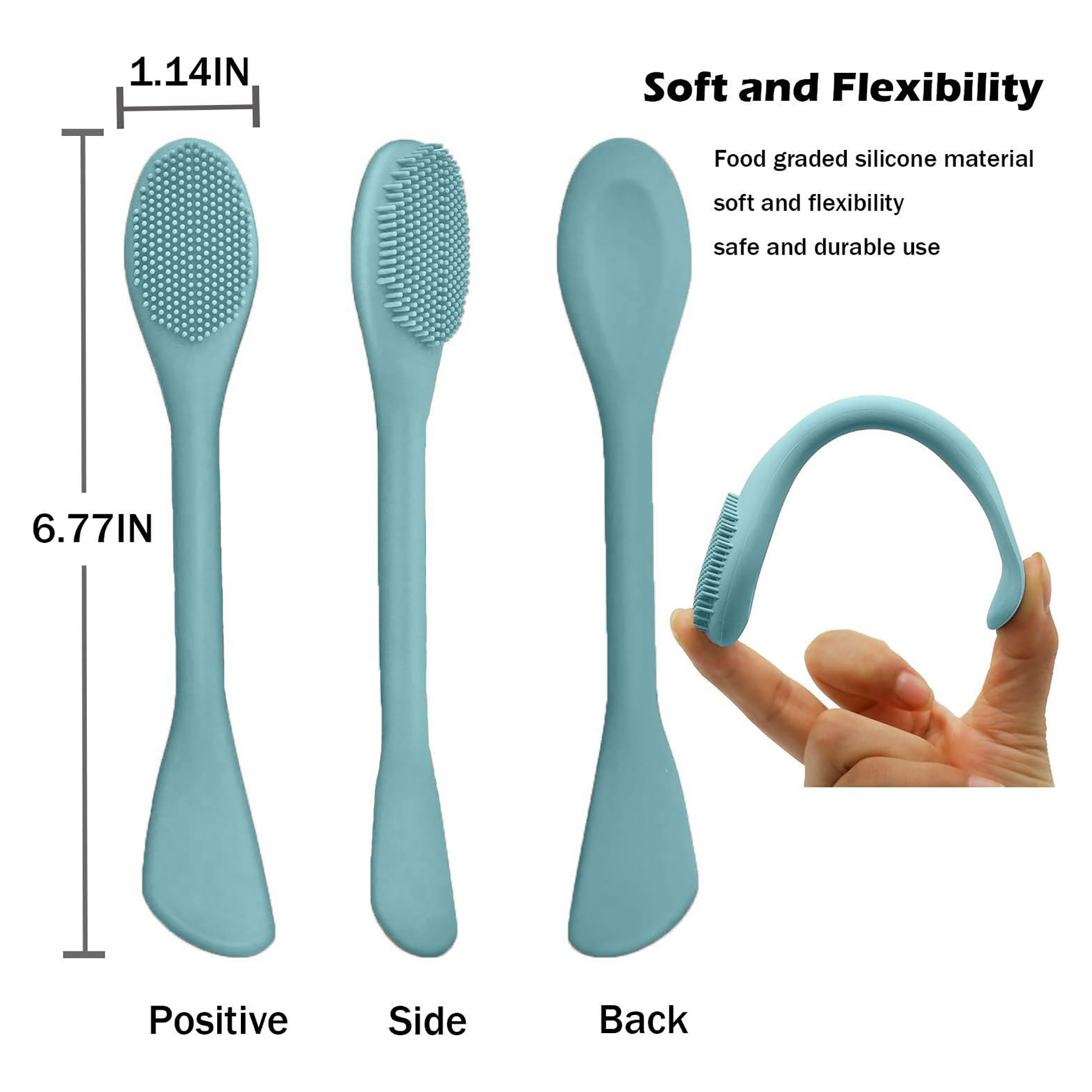 Silicone Cleansing Brush 10