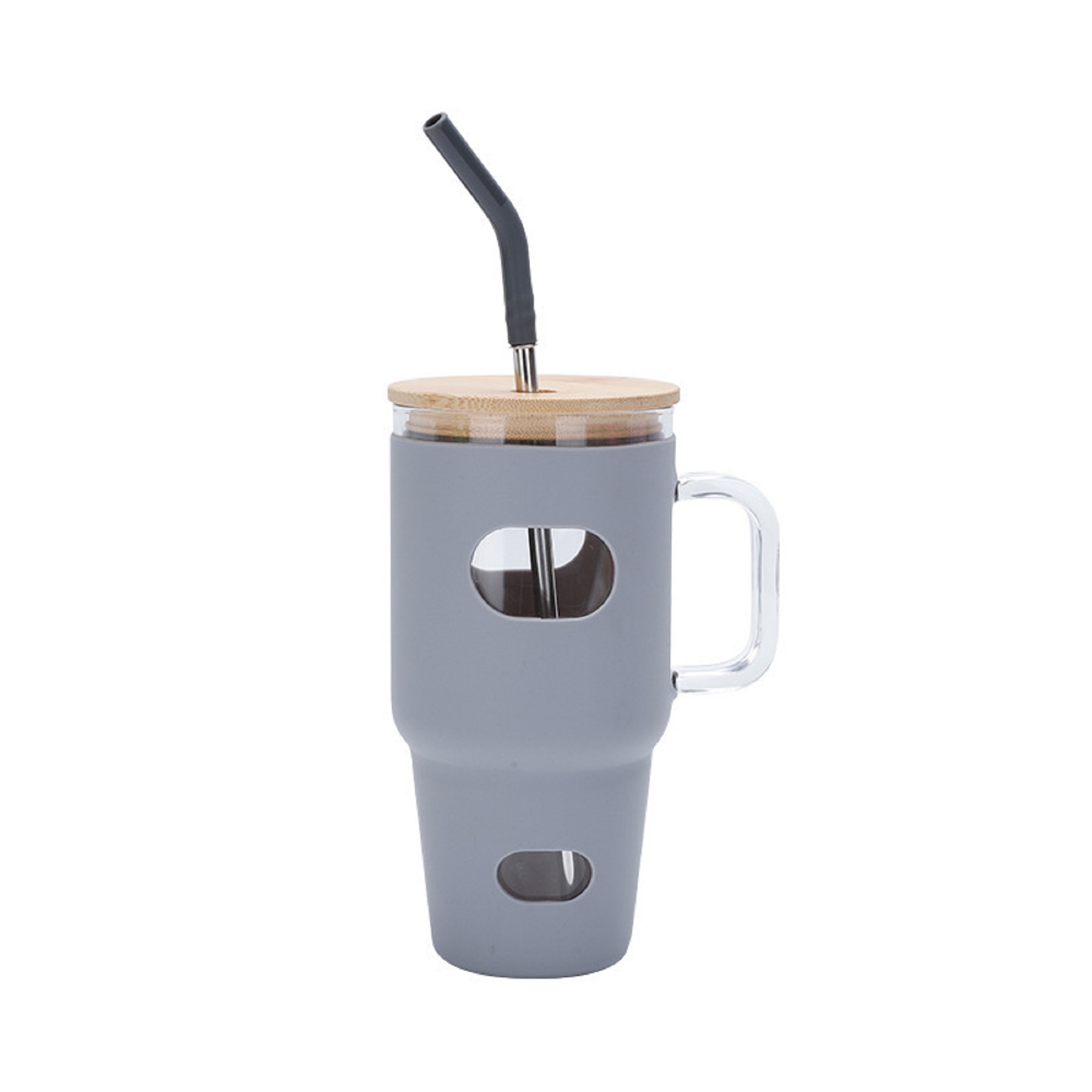 32 oz Iced Coffee Cup with Handle 9