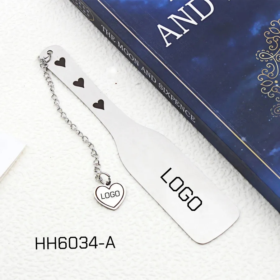NEW Stainless Steel Bookmarks with Charms 3