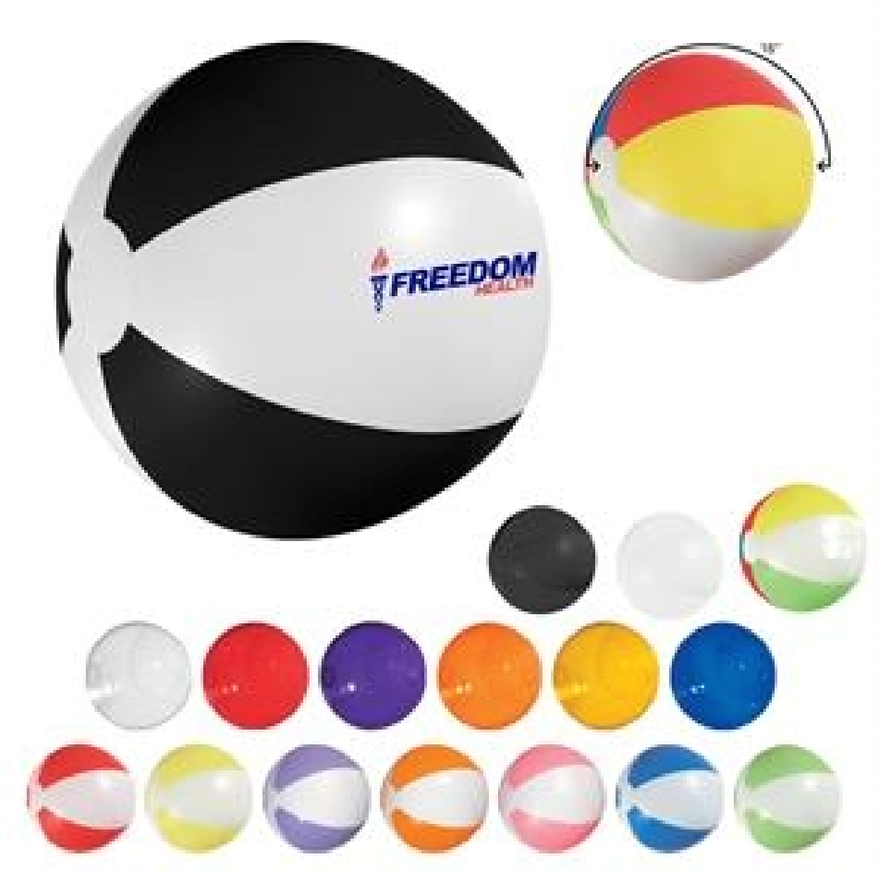 Colorful beach ball 1