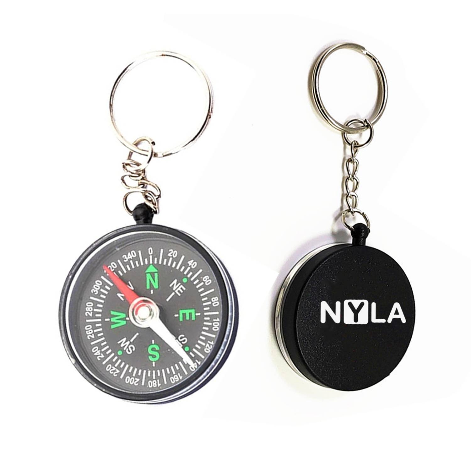 Compass Keychain 10