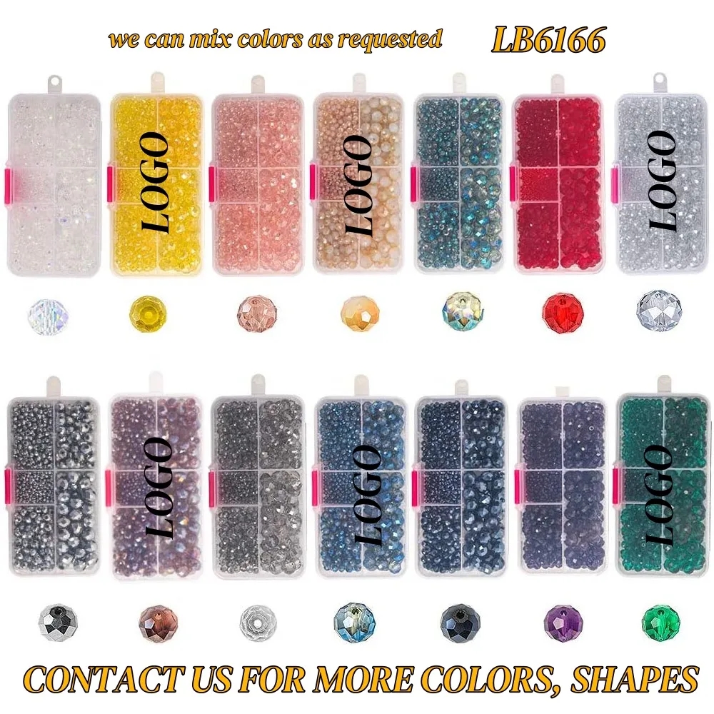 Wholesale Crystal Beads Kit DIY Jewelry Set for Kids Gift 2