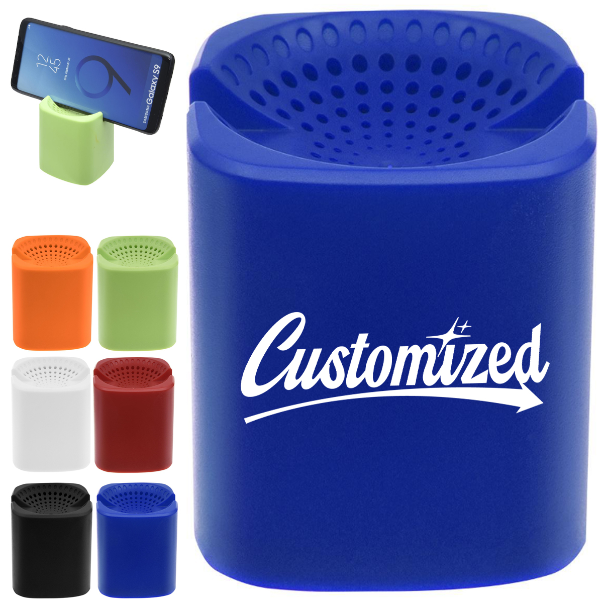 Mini Bluetooth Speaker with Phone Stand and Custom Logo 3