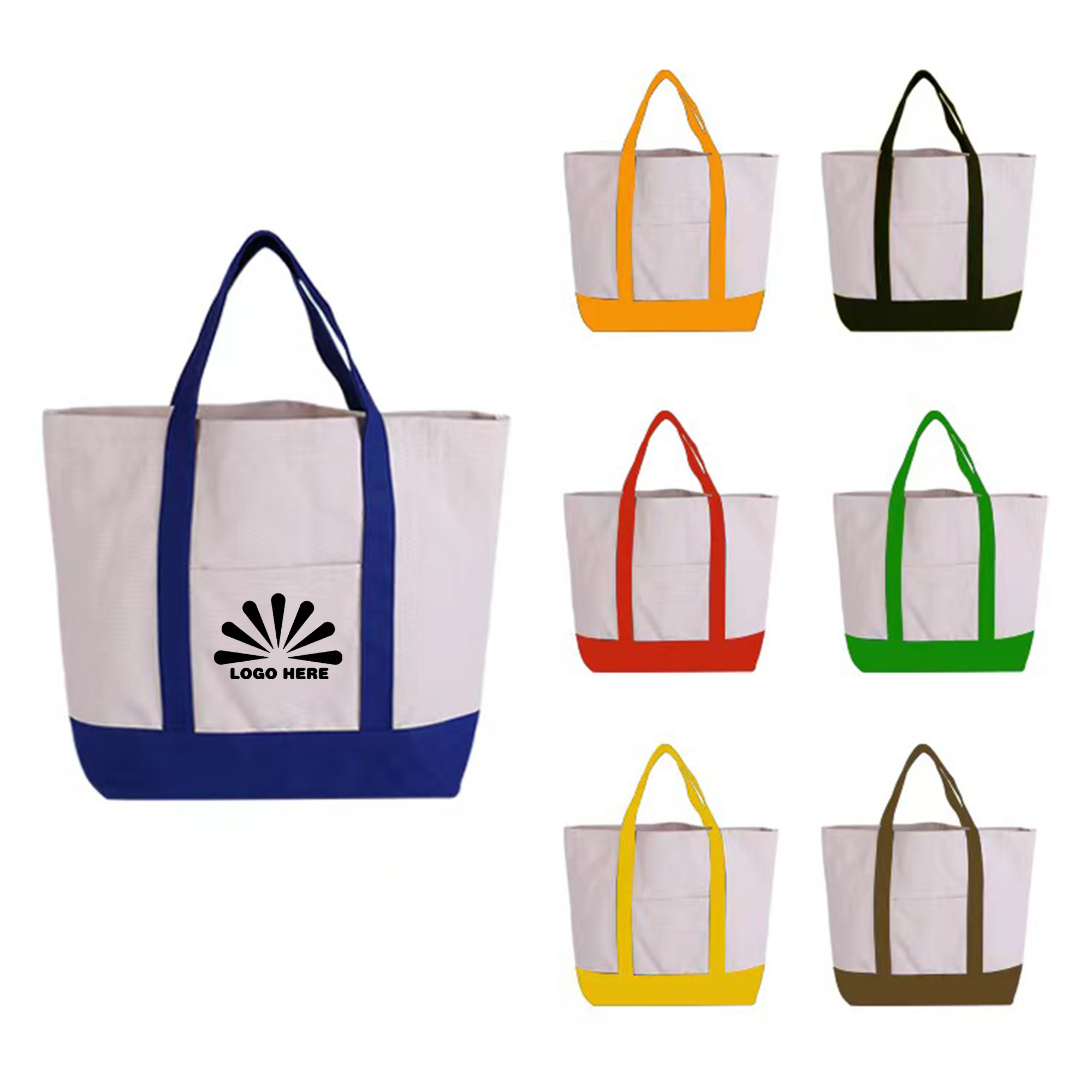 Portable Canvas Bag Can Be Customized With Logo 1