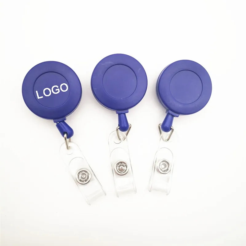 Round Retractable Badge Holders 8