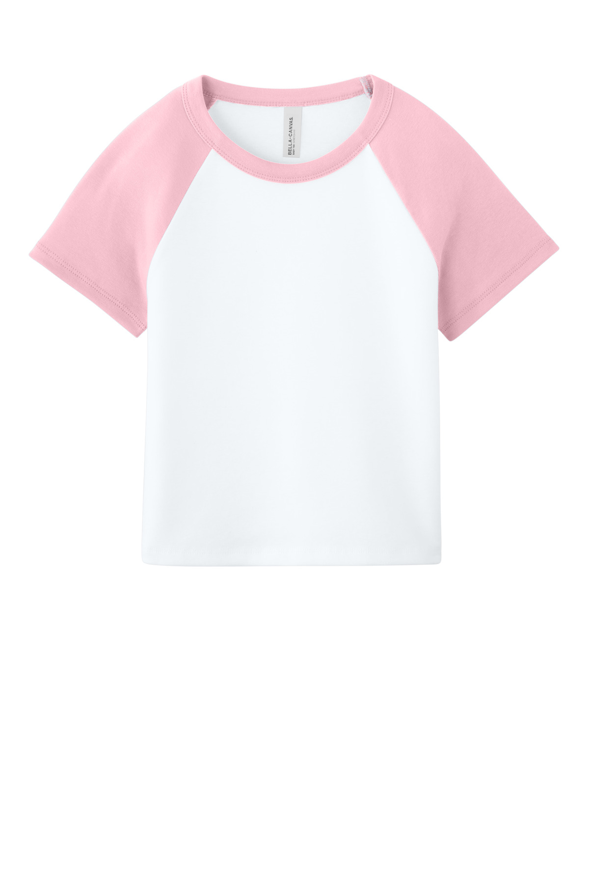 BELLA+CANVAS Women's Micro Rib Raglan Baby Tee BC1201 28