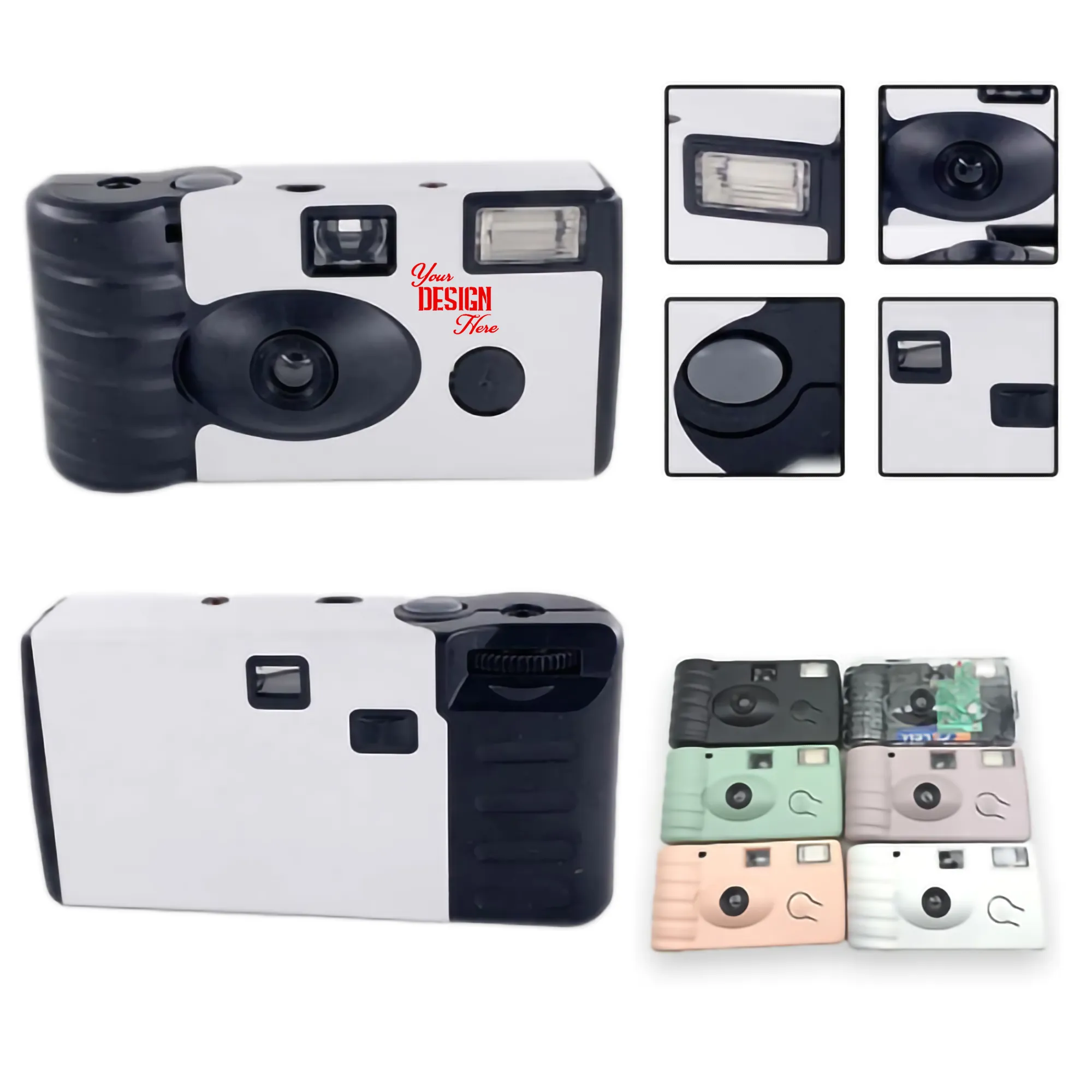 Disposable Film Camera Retro Single Use With Flash Manual 2