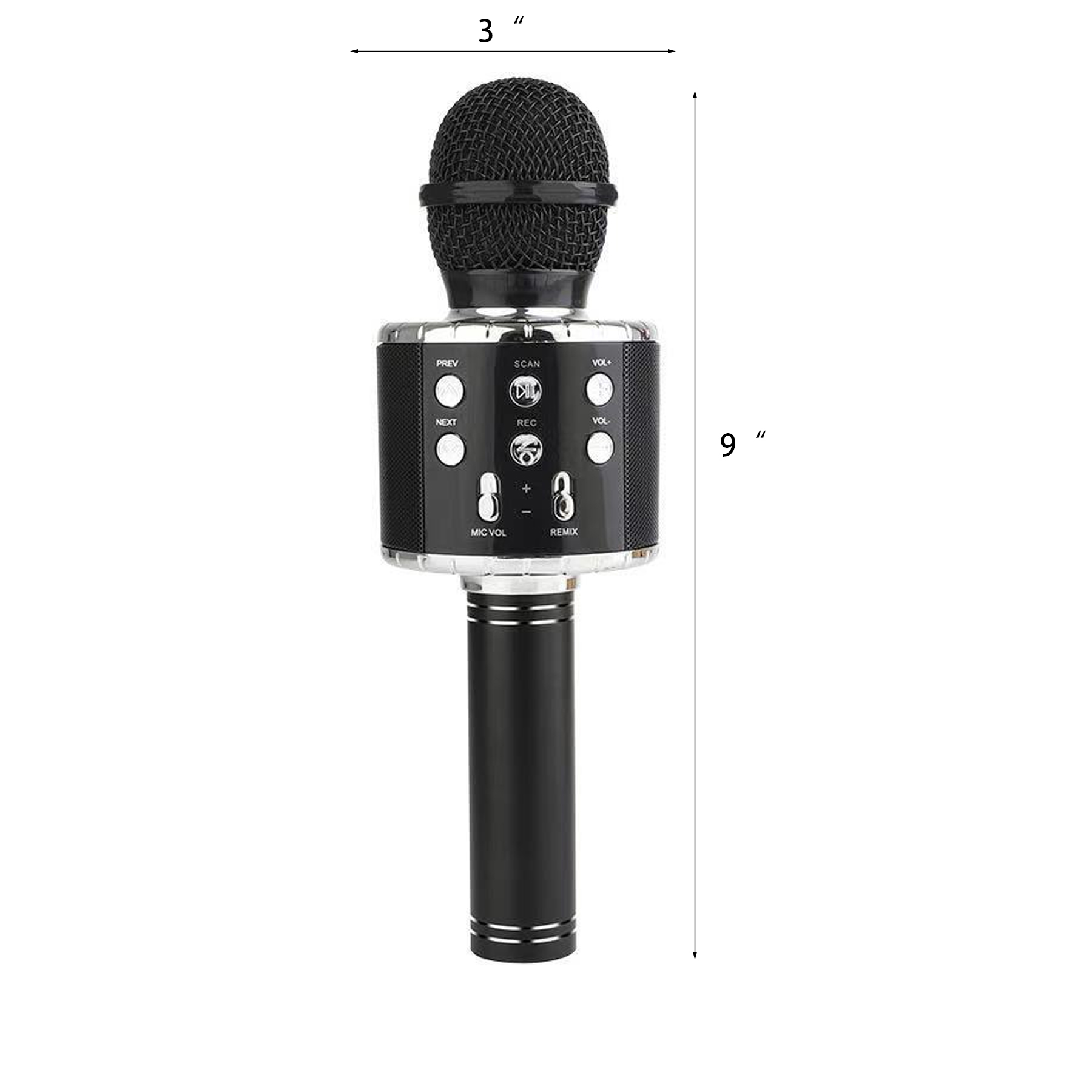 Bluetooth Wireless Karaoke Microphones 3