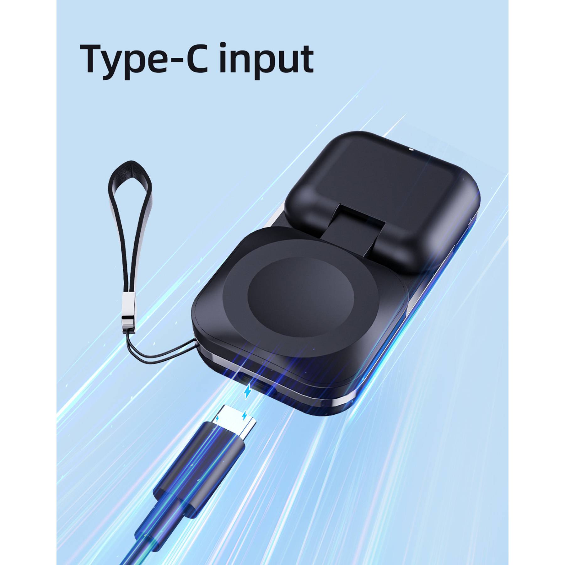 1000mA Magnetic Watch Power Bank 8