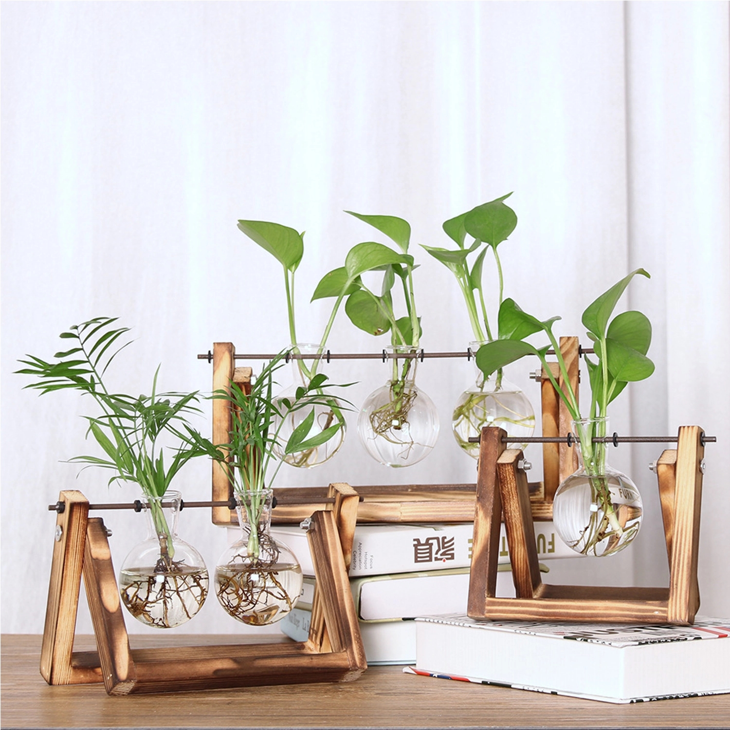 Desktop Glass Flower Pot Bulb Vase 7