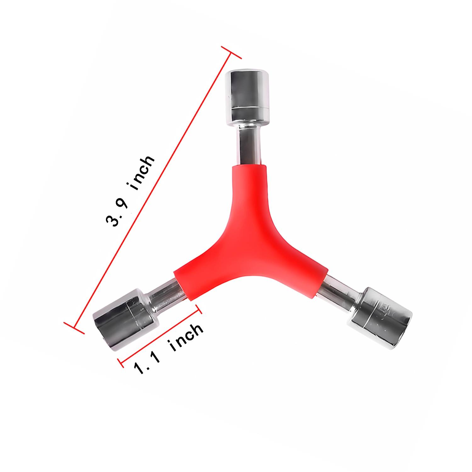 Bicycle Y-Shaped 3 Way Portable Wrench 3