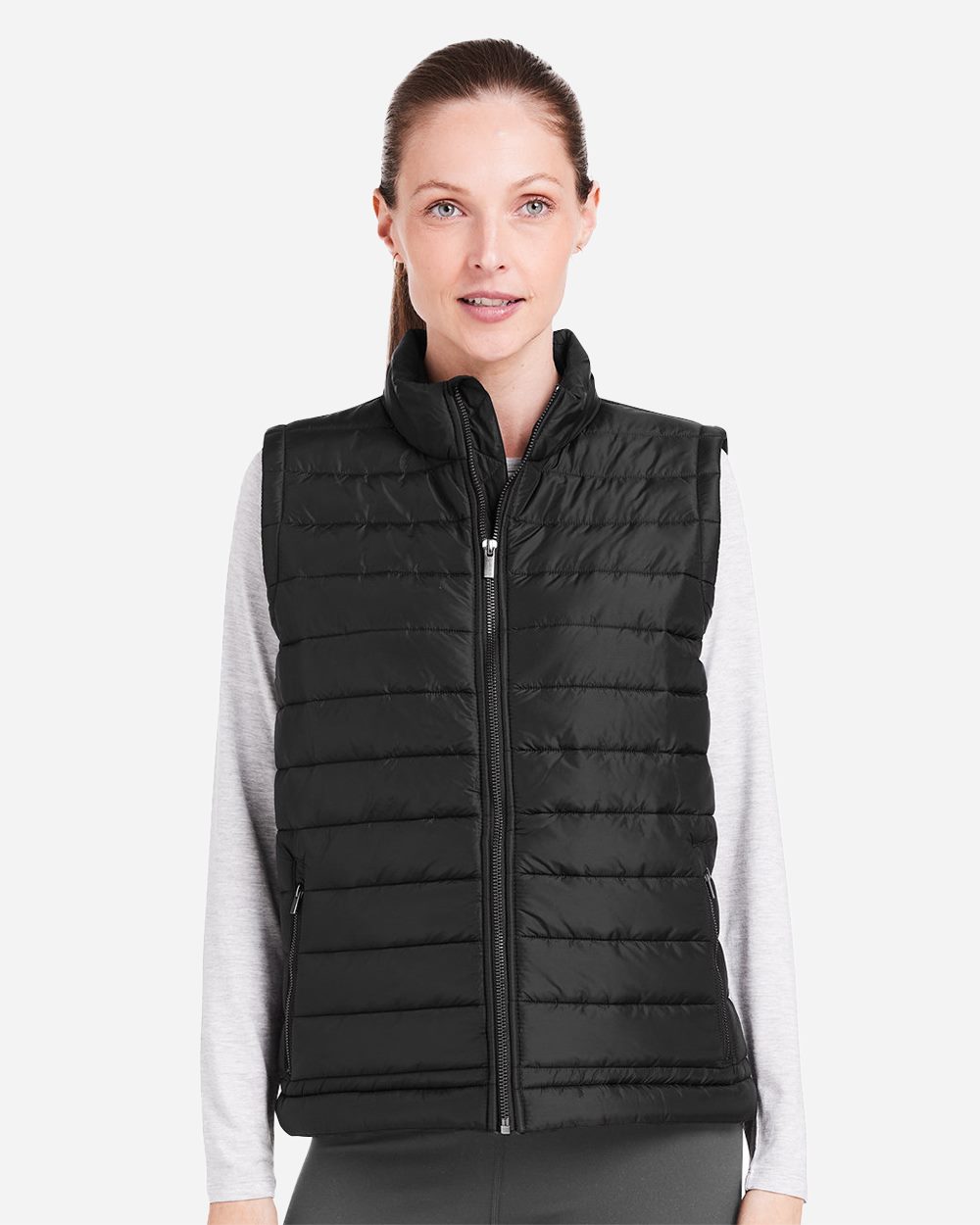 Women's Quilted Puffer Vest - TW911 9