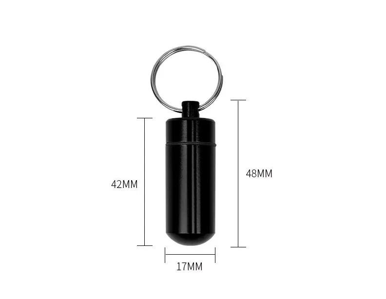 Waterproof Alloy Medicine Bottle 5