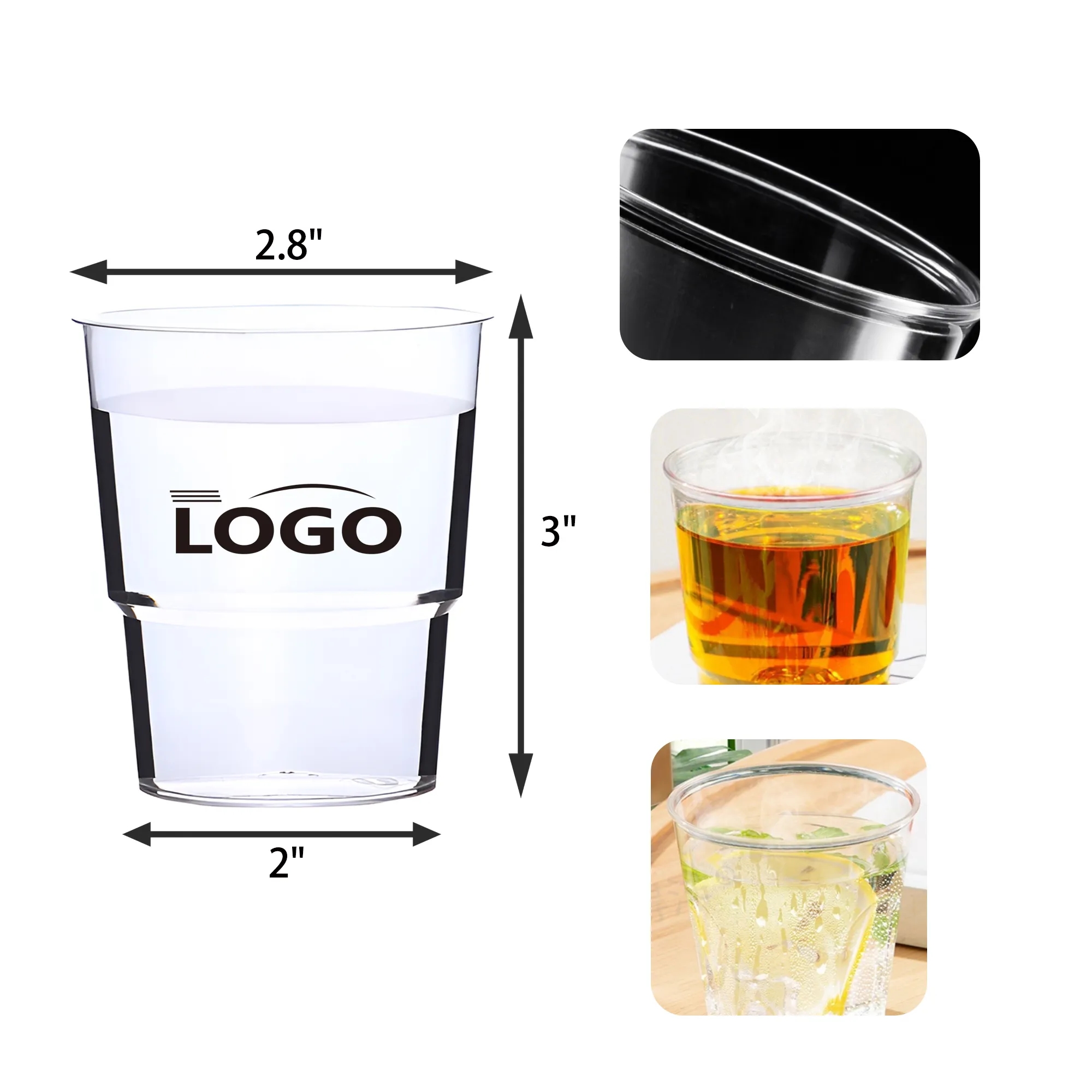 6 OZ Disposable Plastic Cup 1