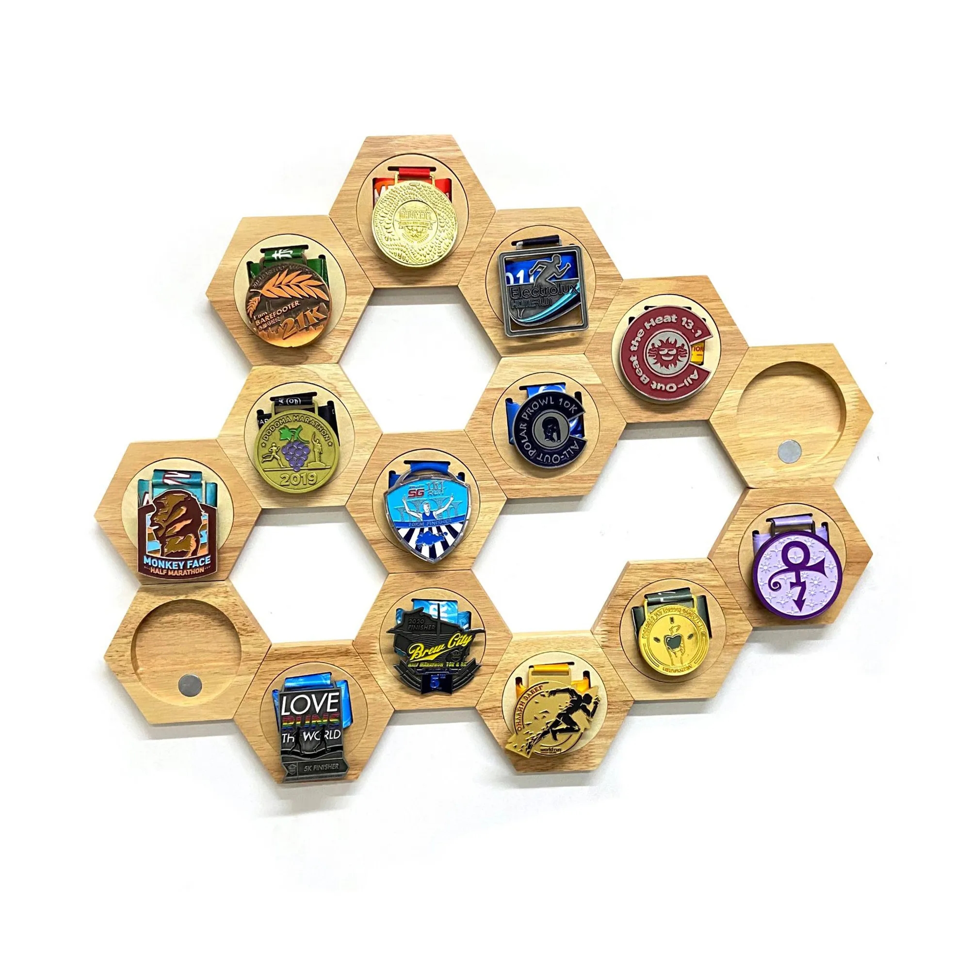Medal Hanger Display Honeycomb Holder 3