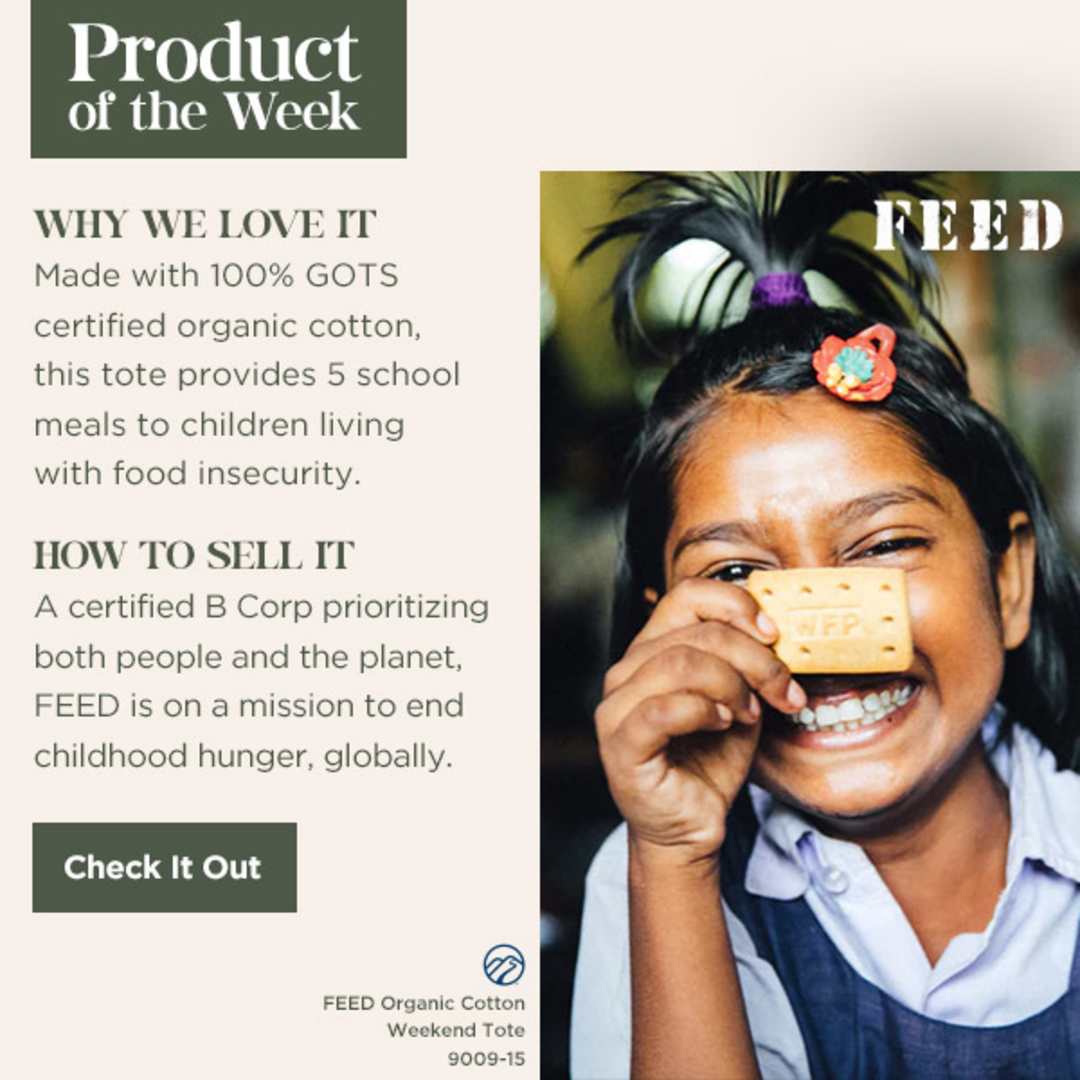 FEED Organic Cotton Weekend Tote 114