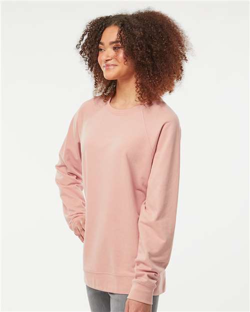 Unisex Icon Lightweight Loopback Terry Crewneck Sweatshirt - SS1000C 10