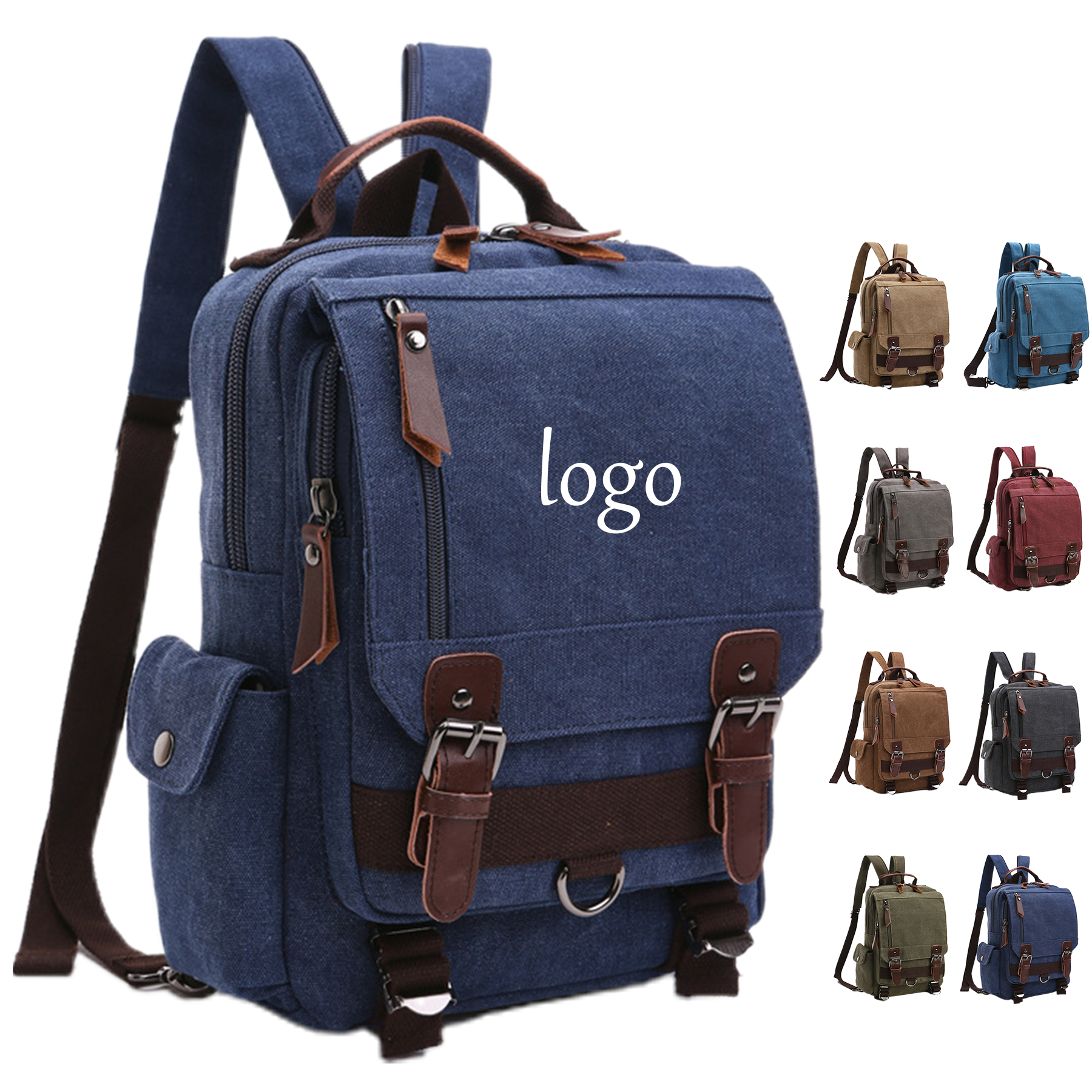 Multifunctional Vintage Backpack 6