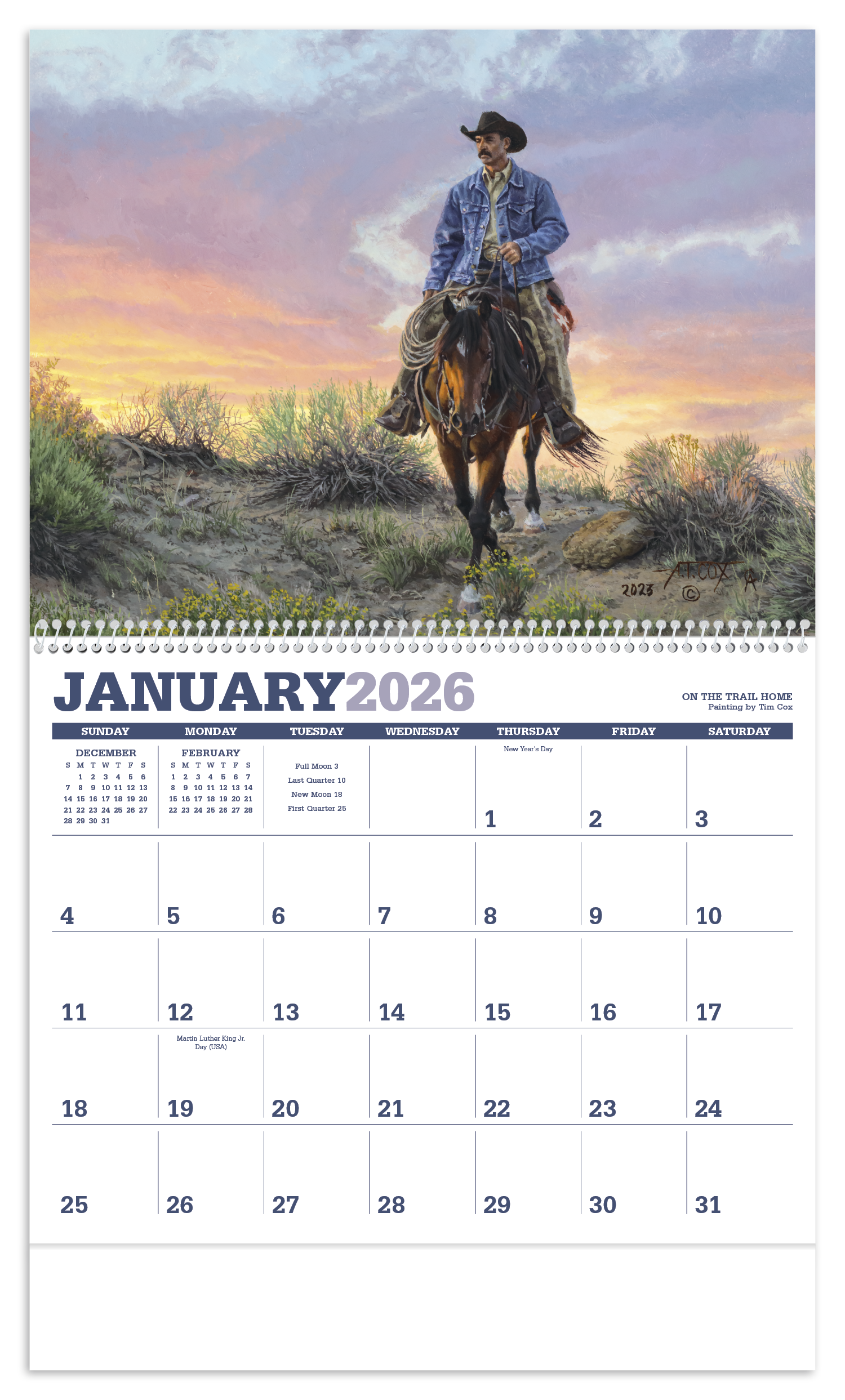 Triumph® Calendars American West by Tim Cox Calendar 5