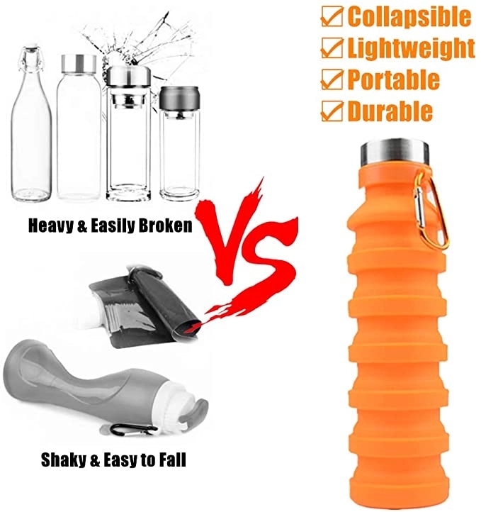 17oz Folding Travel Water Bottle 5