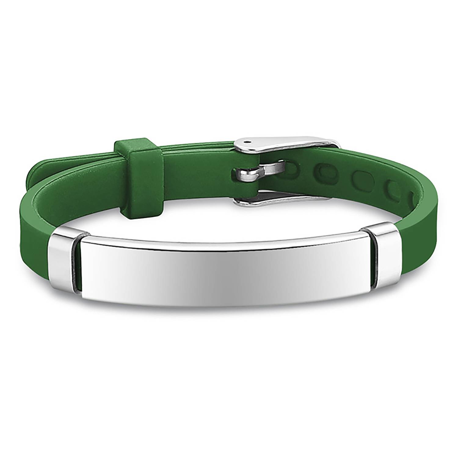 Stainless Steel Silicone Bracelet 1
