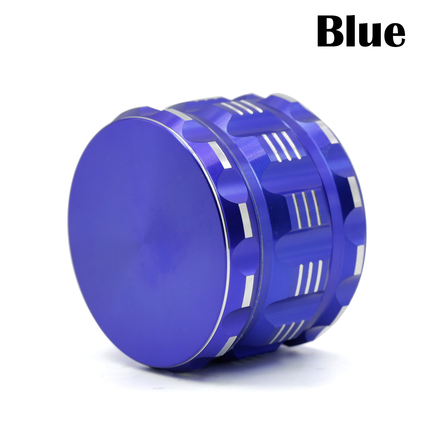 Premium Aluminum Alloy Herb Grinder – 2.45" 4-Piece Metal Design with Pollen Catcher 13