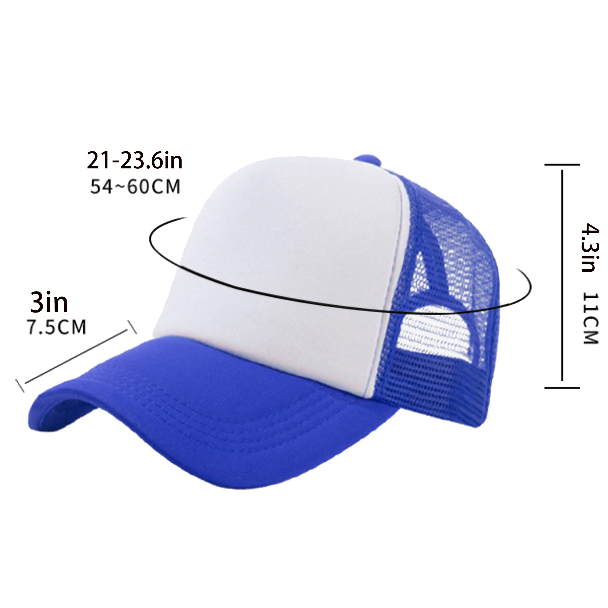 Comfortable Five Panel Breathable Trucker Caps 3