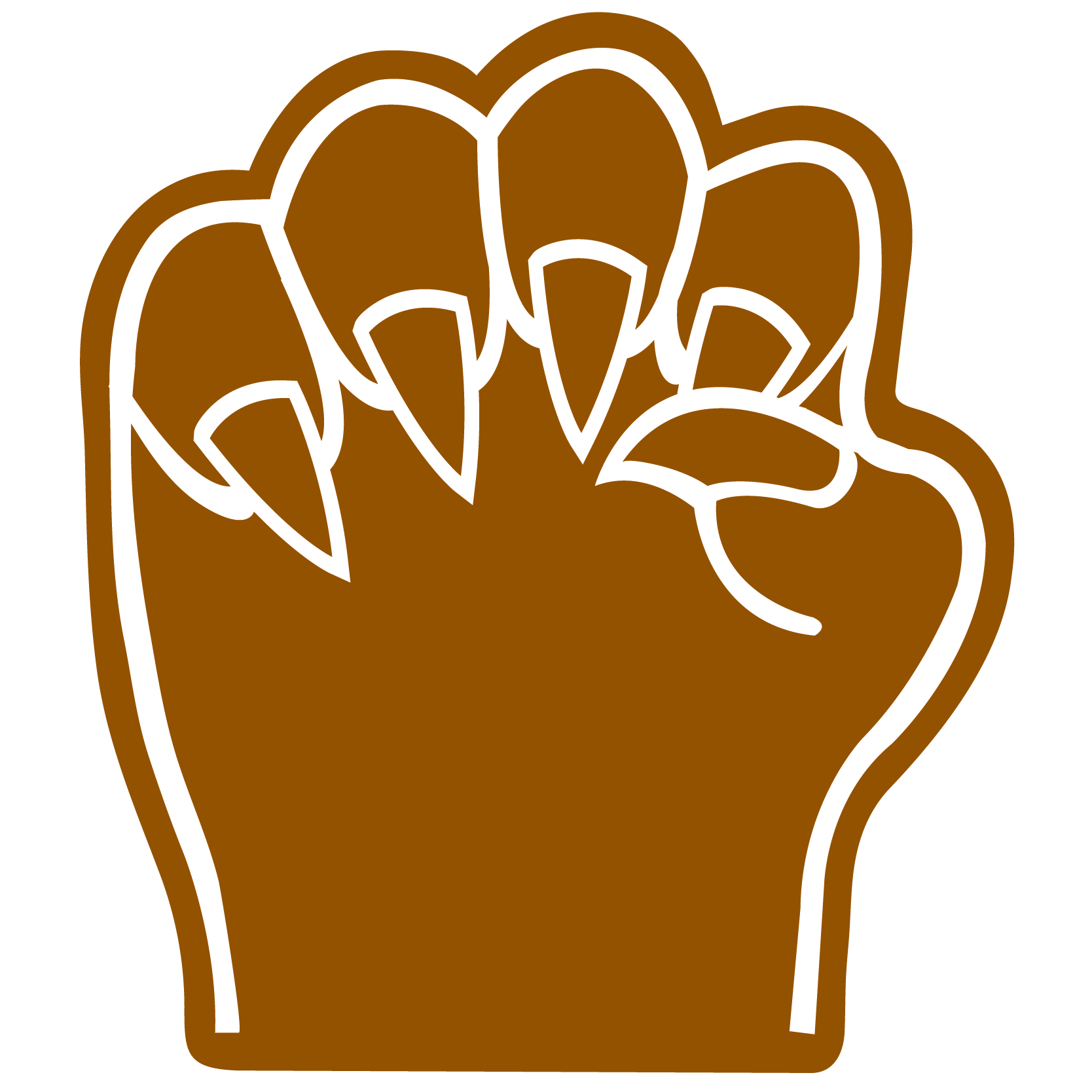 Large Claw Mitt 5
