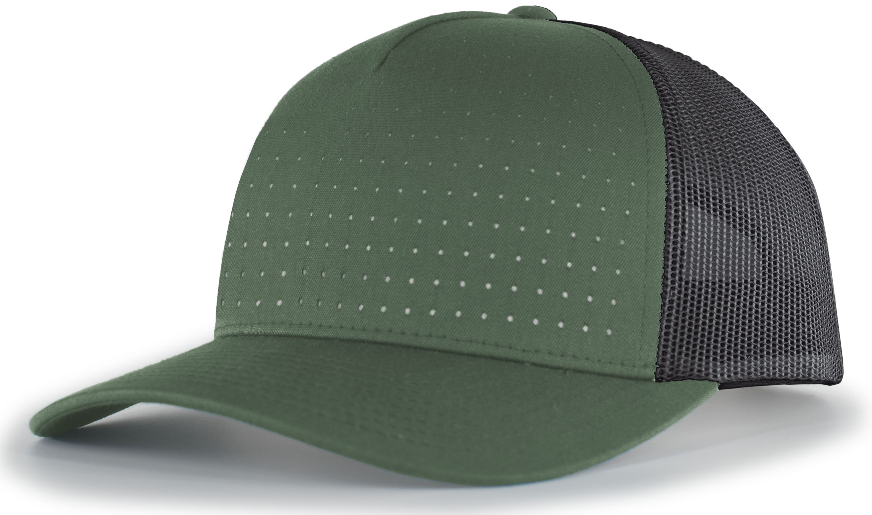 Perforated 5-Panel Trucker Snapback Cap 5