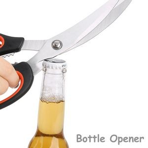 Multi Blade Kitchen Scissors With Ergonomic Dual Color Grip 2