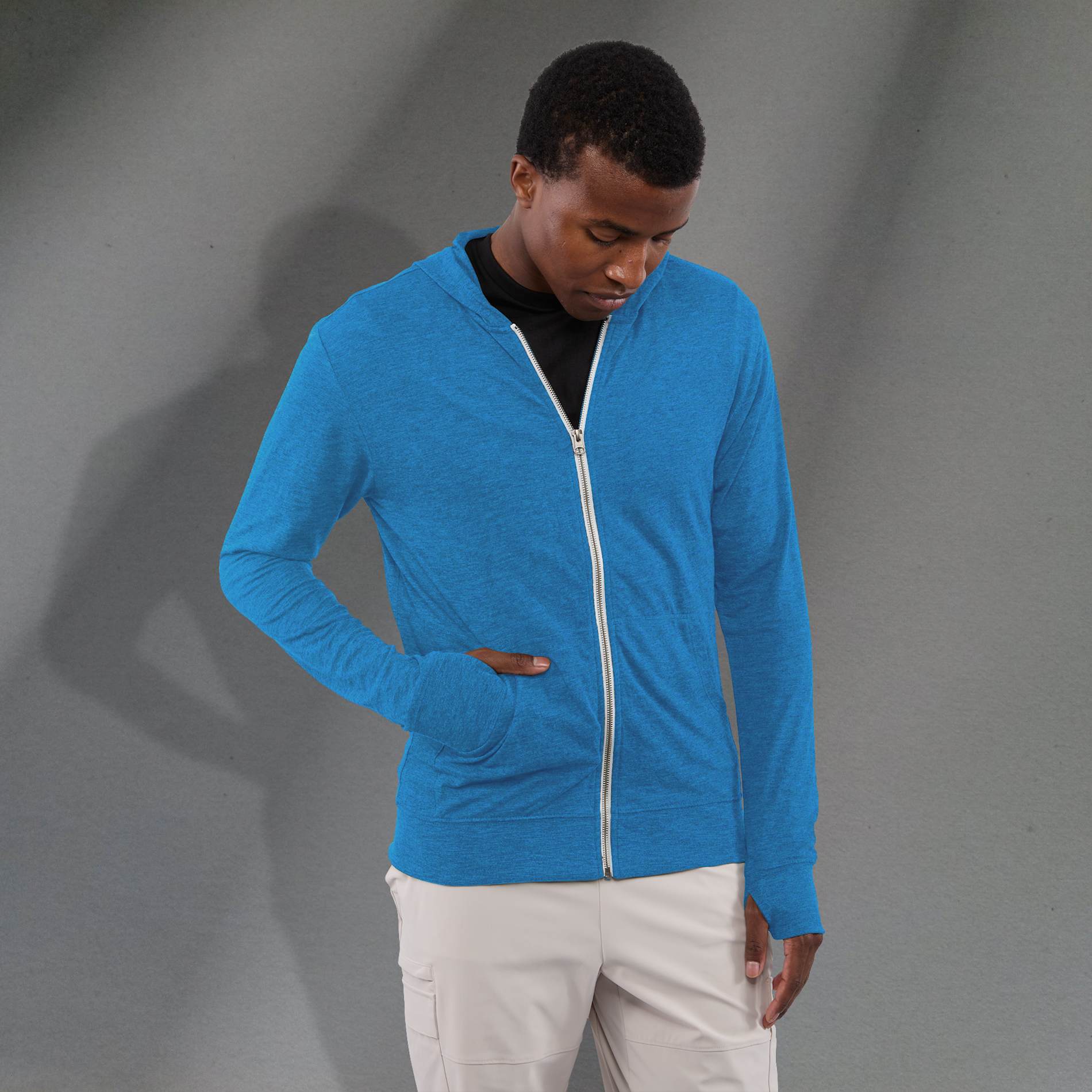 Men’s  Garner Knit Full Zip Hoody