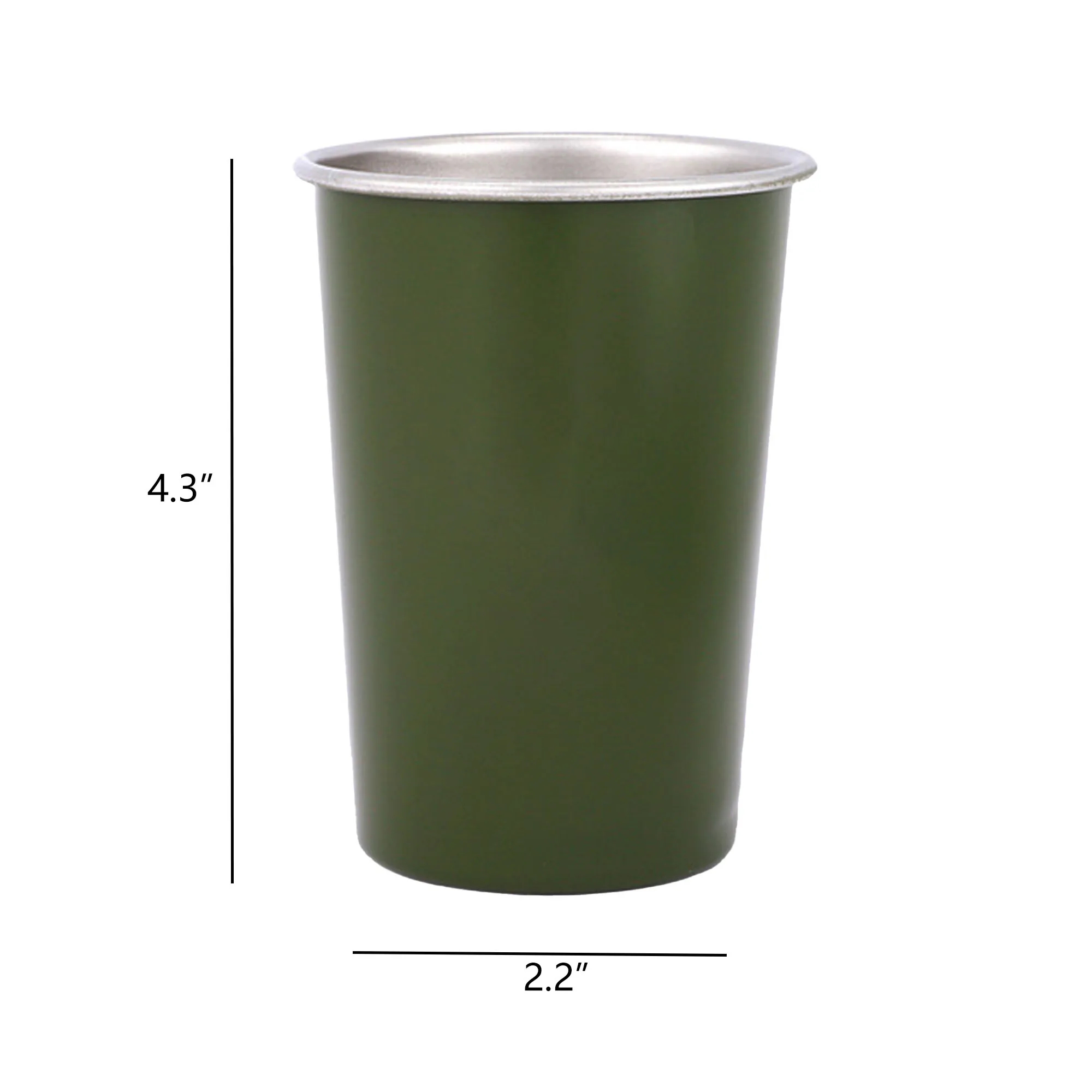 12oz Party Drink Aluminum Beer Cup 9