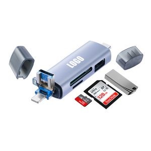 6 In 1 OTG USB 3.0 Memory Card Reader 3