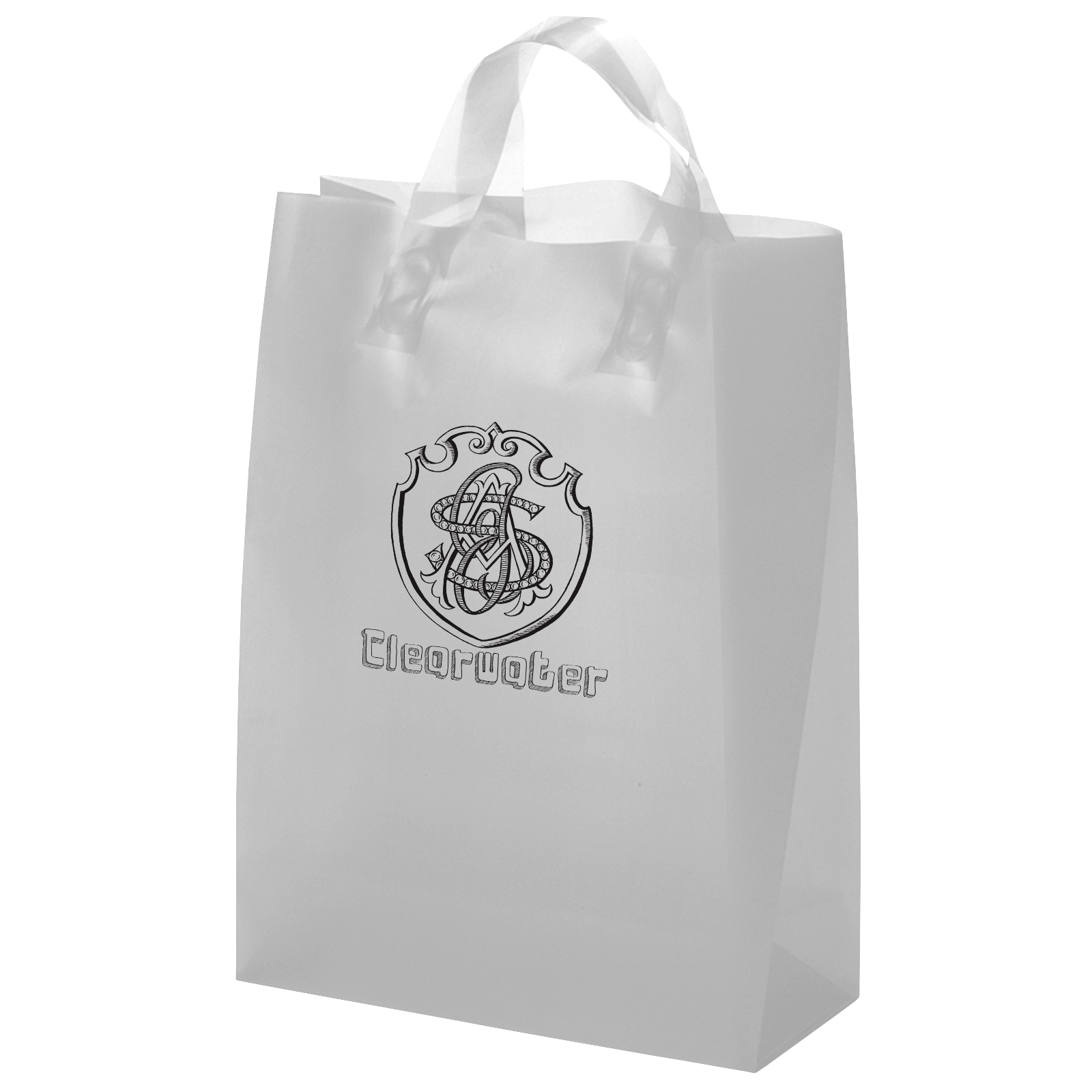 Zeus - Frosted Brite Shopper - Flexo Ink Print 12