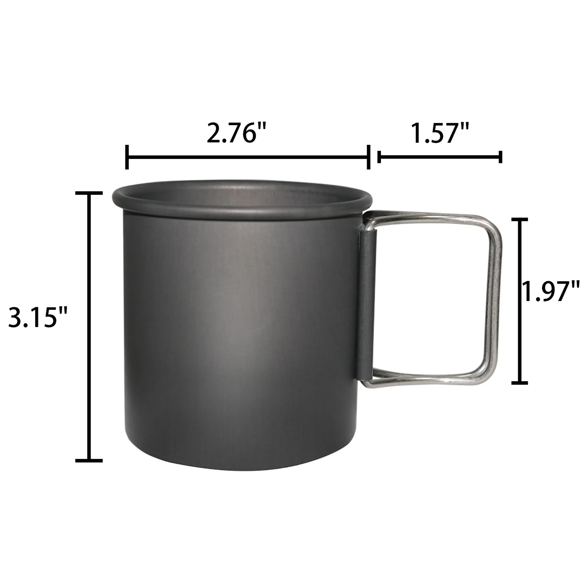 Outdoor Aluminum Alloy Camping Cup 3