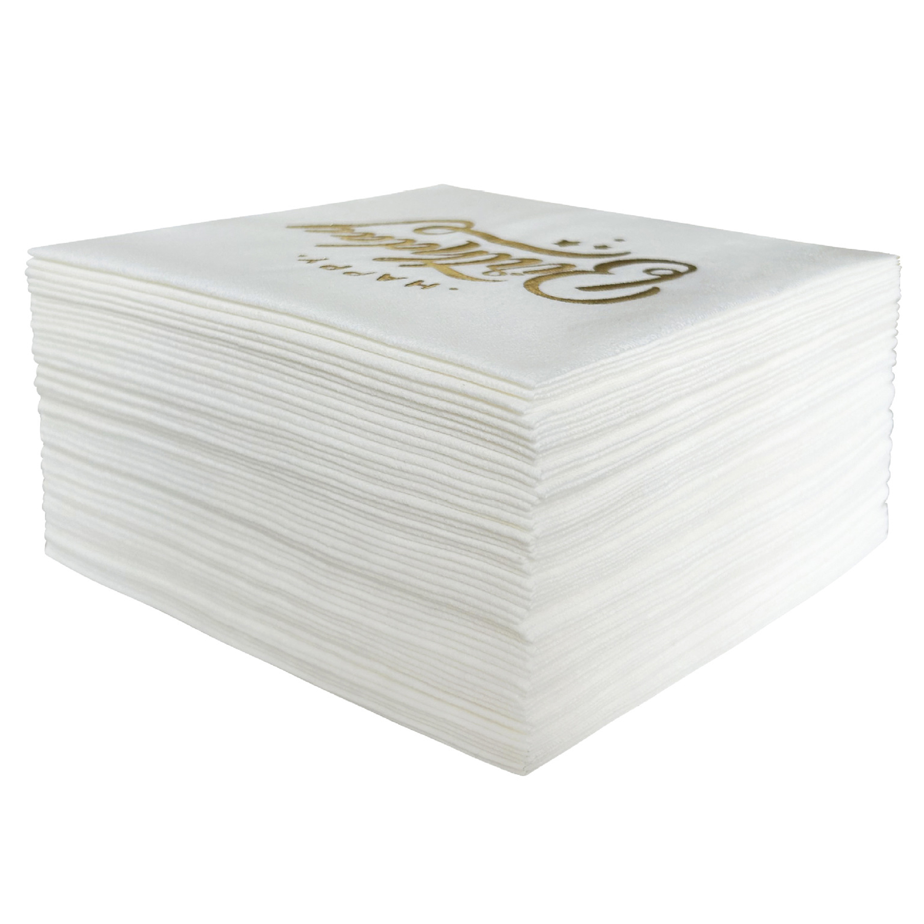 100 Pack 2-Ply Cocktail Napkins 4