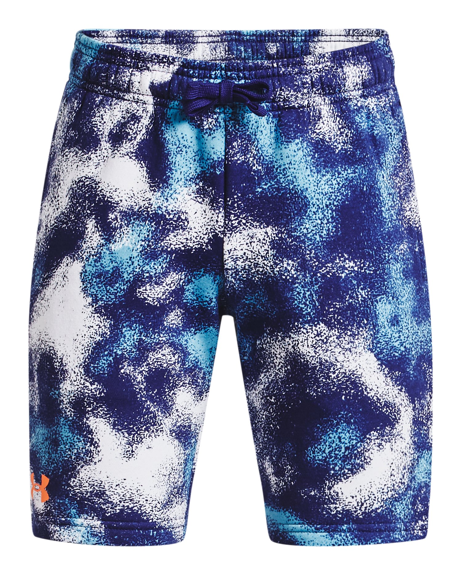 Boys' UA Rival Fleece Printed Shorts  2