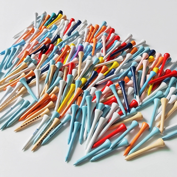 Wood Golf Tees 9