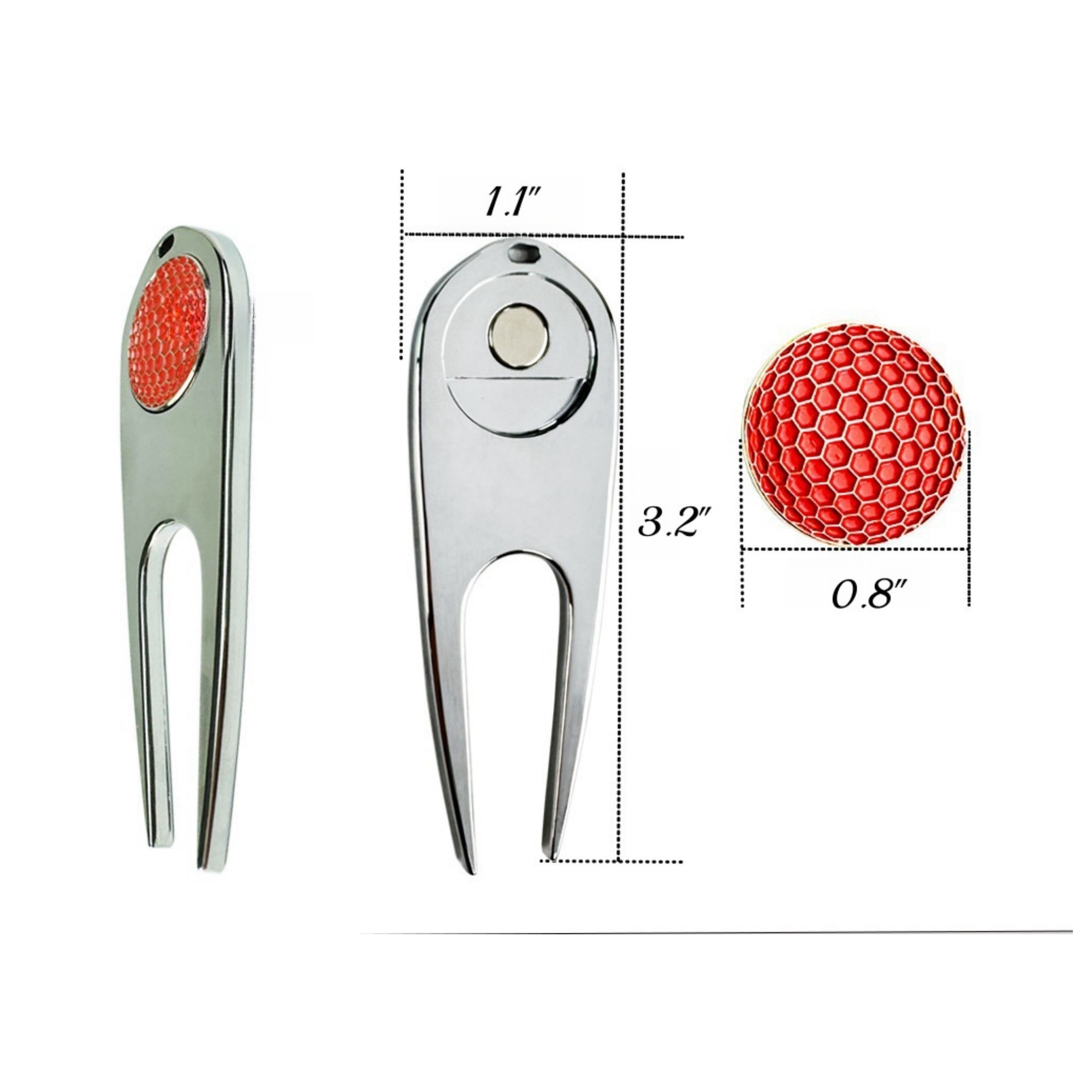 Golf Ball Divot Tool 2