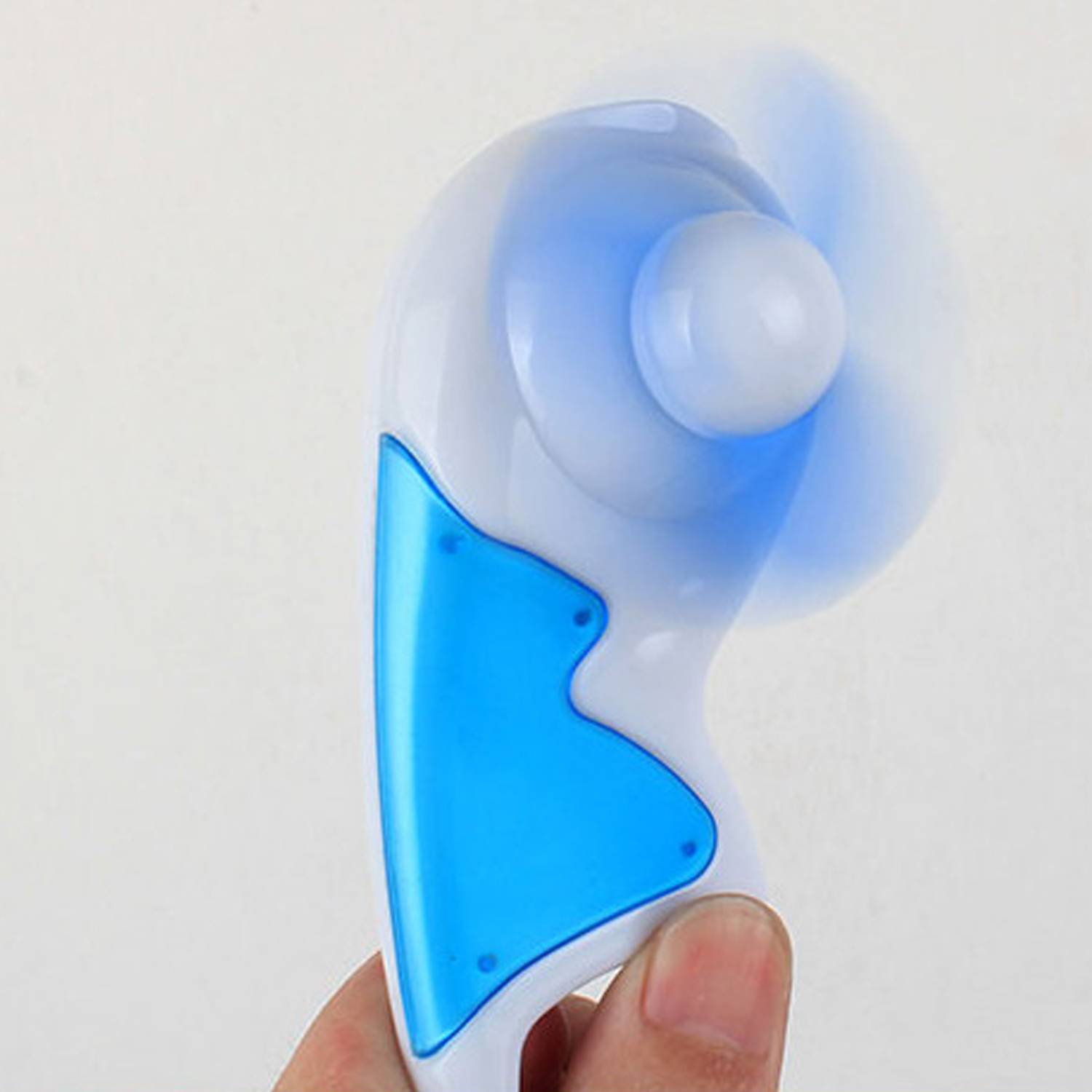 Portable Mini LED Handheld Fan w/ Carabiner 4