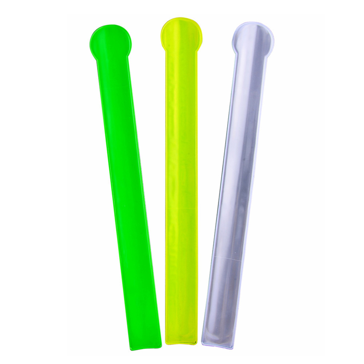 Reflective PVC Slap Bracelet 1
